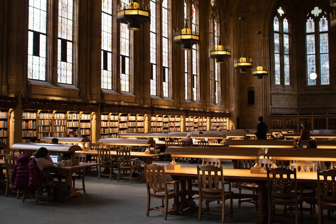 college students library