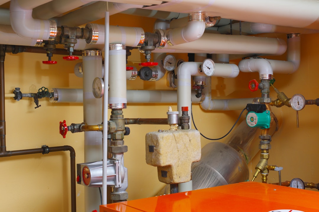 gas pipe installation
